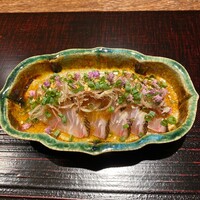 割烹 隆 - 愛媛宇和島産イサキの叩き