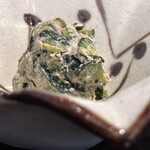 割烹 新多久 - 胡瓜の胡麻和え