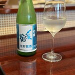 割烹 新多久 - 〆張鶴/吟醸生貯蔵酒/宮尾酒造/村上市