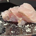 割烹 新多久 - 岩舟産あらのたたき 2週間寝かせ