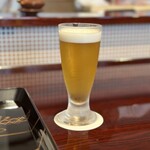 割烹 新多久 - 生ビール