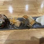 日本酒と肴 くら美 - 前菜4種盛り