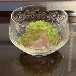 割烹 新多久 - 甘鯛、青水のジュレ