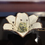 割烹 新多久 - 胡瓜の胡麻和え