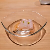 枯淡 - クエ、煎り酒、わさび