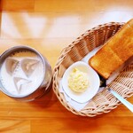 コメダ珈琲店 - たっぷりアイスミルクコーヒー（660円）×選べる無料モーニング