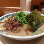 御天 - 野菜ラーメン　ホリゾンタルアングル