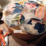 KIBORI Hokkaido Restaurant UMI - 刺し身　蟹