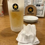 Taishuu Itarian Kaneko - 一杯目のキンキン生ビールにおしぼりもカチカチ