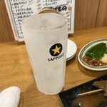 Taishuu Itarian Kaneko - 2杯目　レモンサワー　280円(タイムサービス)