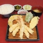 エビ盛合定食