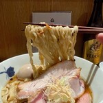 麺 みつヰ - 生姜そば、味玉、手揉みちぢれ麺
