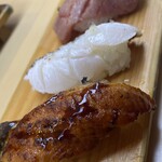 いなせ寿司 - 炙り3カン