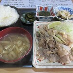 Taishuu Sakaba Yuzuru - 豚バラスタミナ定食