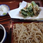 滝の沢茶屋 - 料理写真:天ぷらそば