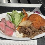 Amano Yakiniku Nyu Jun Tei - サービスランチ