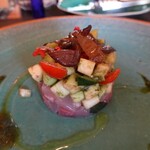 Loriga 三浦半島食蔵 - 料理写真:水茄子の前菜
