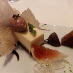 Gentillesse KOMACHI - 美しいデザート（いちじく・アイス・生チョコなど・・）