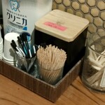 食堂かど。 - トイレのアメニティグッズ