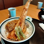 天蒼々 - これは穴子天丼2800円(税込3080円)