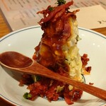 食堂かど。 - 黄金生姜とベーコンのポテトサラダ