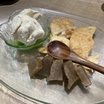 寿司と日本酒よってき - クリームチーズ味噌漬け