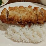 216076471 - カツがなかなかの肉厚でサクサク。カツ単体としてもかなり美味しい！