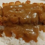 にんにく亭 - カツの食感がいい！