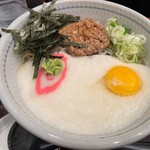 そば処福住 - 納豆とろろ