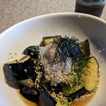 和の食彩 吉楽庵 - 茄子の揚出し480円