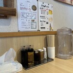 しょうがラーメン 七の庫 - R5.8  調味料類
