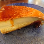 DAIBAN COFFEE cafe - 別の日：プリンケーキ✨カットは小さくなりましたが、変わらずたまご感たっぷり、澄んだカラメルで美味しい♪