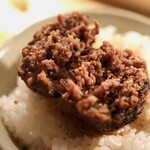 挽肉と米 - 挽肉と米定食＋おかわり肉