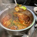 韓豚屋 - ユッケジャンスープ