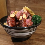 Gyuukaidon Gyuukushi Gyuukainabe Ookiya - 国産牛ステーキ丼