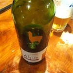 びっくりうどん - ワインボトル（1,500円）