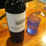 びっくりうどん - ワインボトル（1,200円）