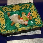 野嵯和 - 車海老　鯛　お造り