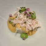 野嵯和 - 毛蟹　百合根　枝豆