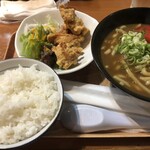 堀江カレー クローバー - カレーうどん定食