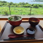 Nanki Susamino Megumi Shokudou Soukai - 釜揚げしらす丼と、海。