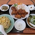 福龍門 - カラアゲ定食