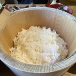 鄙の宿 金宇館 - 安曇野産のコシヒカリ