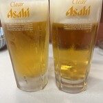 Ichibandaka Ramen Izakaya - 生ビールはクリアアサヒ