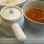 イツワ製麺所食堂 - 最後は２度ウマイ！スープ割りでスープを味わう！