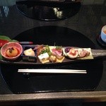 京都一の傳 本店  - “一”の形のお皿♪