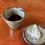 小代 行川庵 - つゆ&薬味