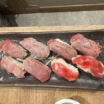 0秒レモンサワー 大阪駅前 肉寿司 - 