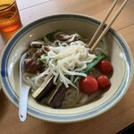 Cafe Domingo - 越南河粉（吃了一半）