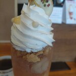 クリクリ - レモンと紅茶のパフェ¥1100(〜2023.9.4)